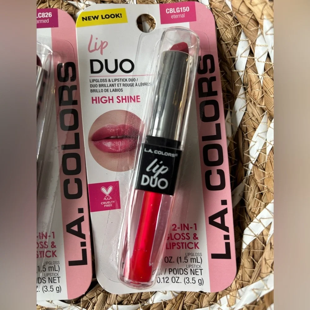HIGH SHINE LIPGLOSS & LIPSTICK DUO Set of 3